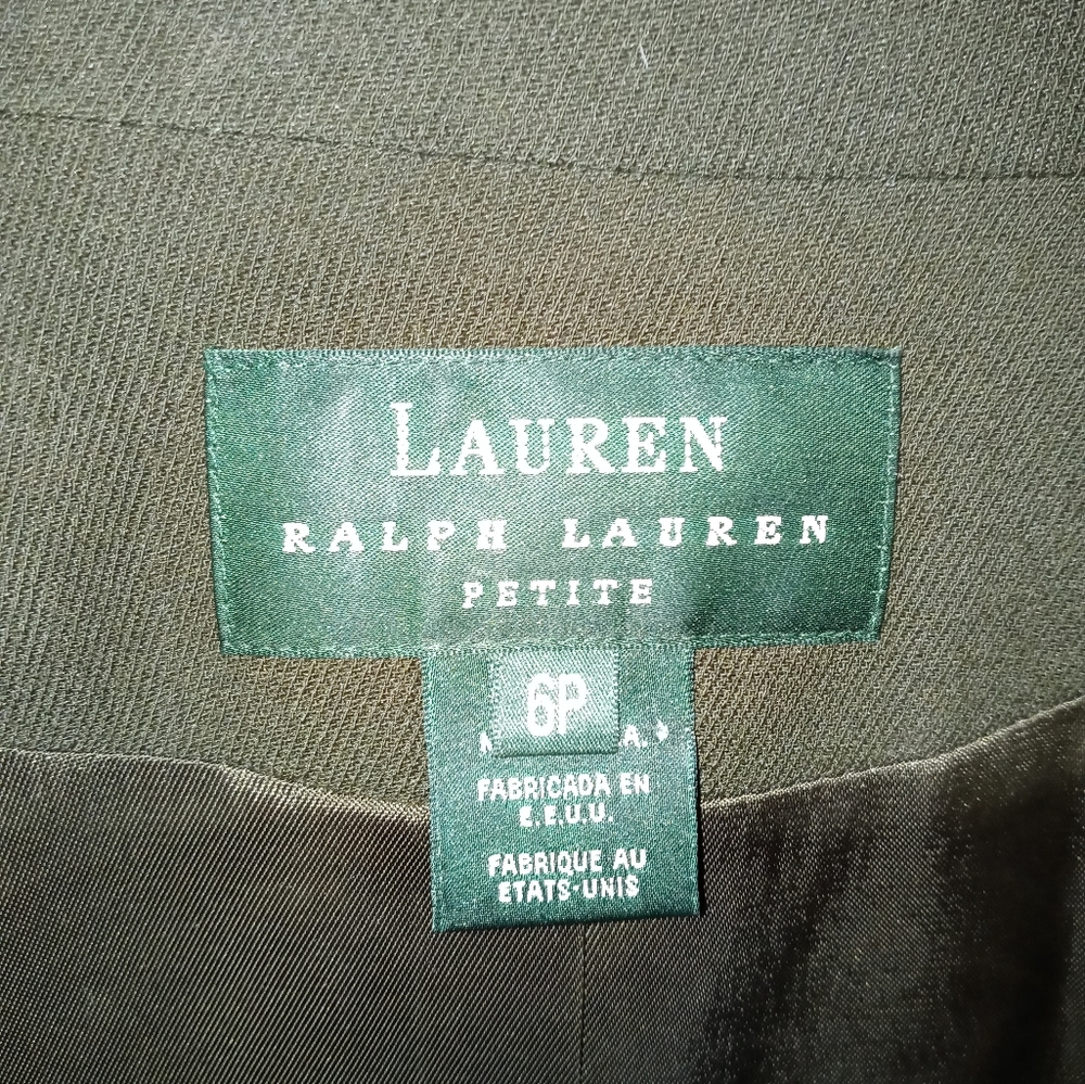 Ralph Lauren Olive belted Field Jacket - Picture 5 of 6